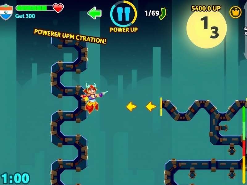 India Helix Rush Dominator gameplay screenshot showing helix tower and character