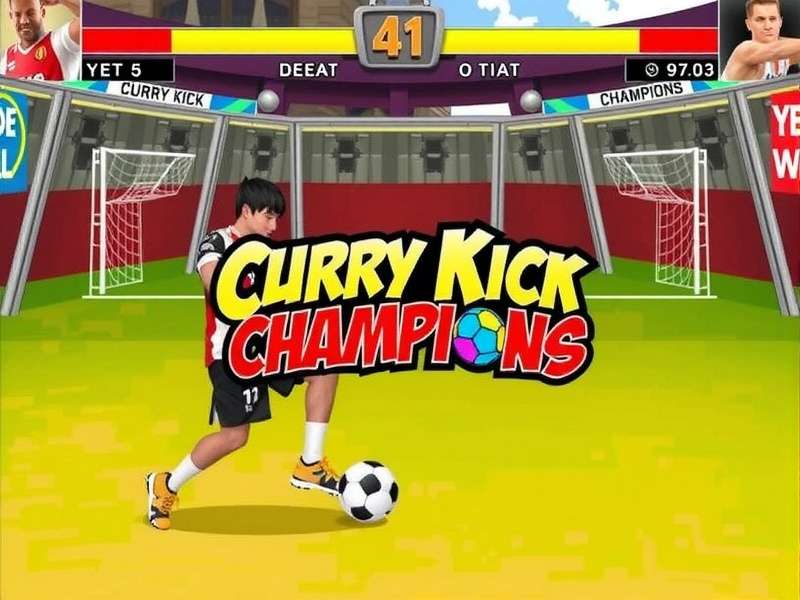 Curry Kick Champions Gameplay Screenshot
