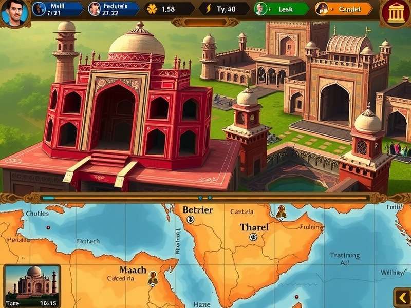 Mughal Architecture in Mughal Marvels Game