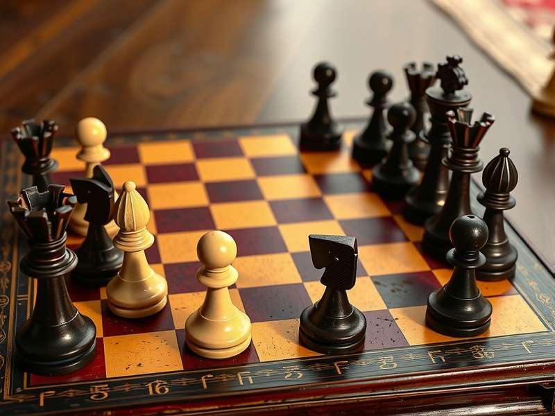 Historical development of Sikh Chess Kingpin showing early game boards and pieces