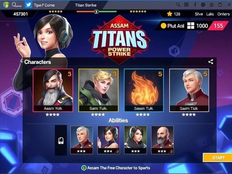 Assam Titans Power Strike Character Abilities Showcase