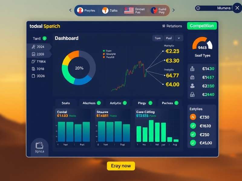Swadeshi Business Mogul financial dashboard and analytics