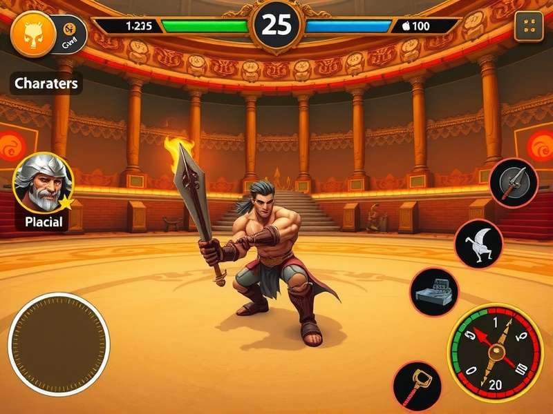 Hotfoot Gladiator competitive tournament scene