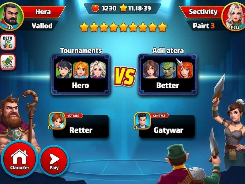 Sturdy Strife competitive tournament scene with team strategies