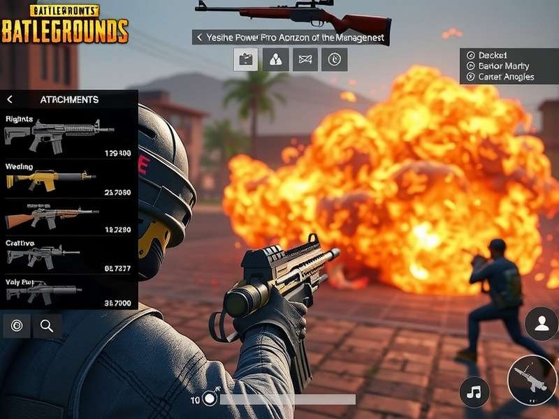 PUBG Power Pro Invader gameplay screenshot showing intense battle royale action