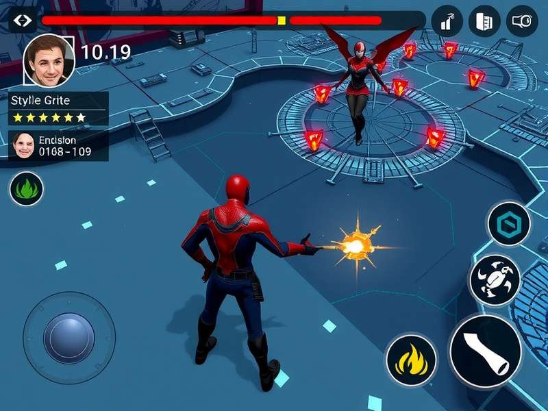 Marvel Mace Virtuoso gameplay screenshot showing character combat