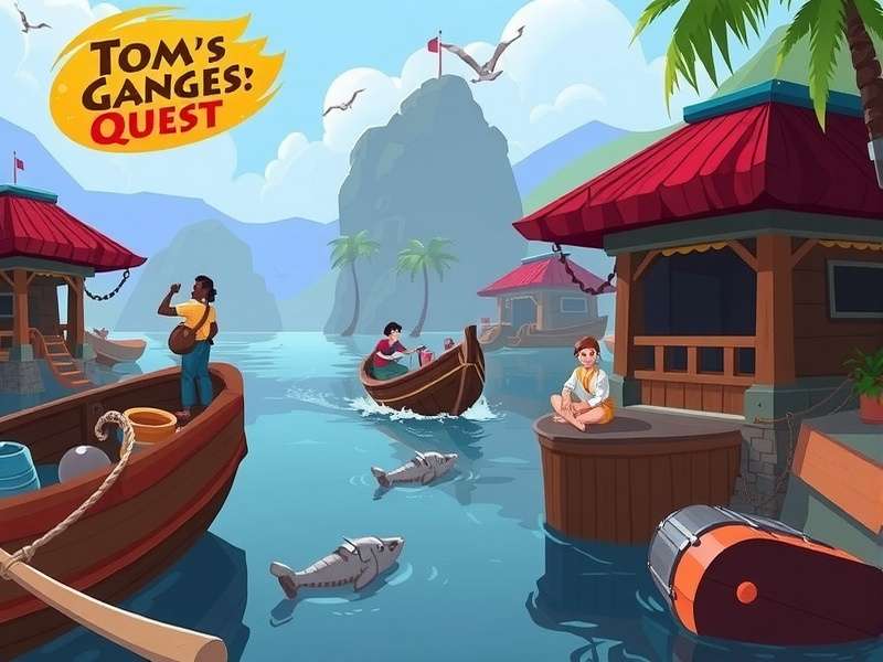 Tom S Ganges Quest Game Cover