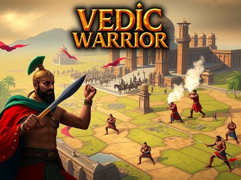 Vedic Warrior story campaign showing character dialogues and choices