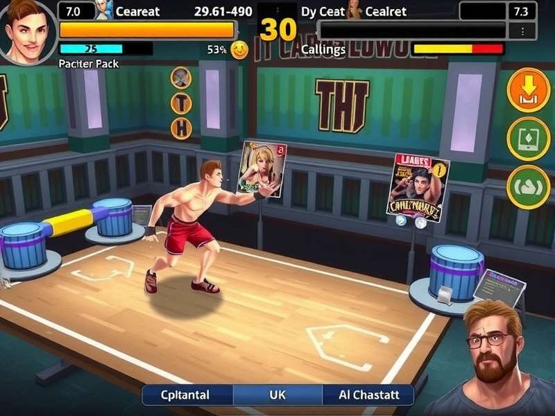 Bay Bash gameplay screenshot showing character selection and interface