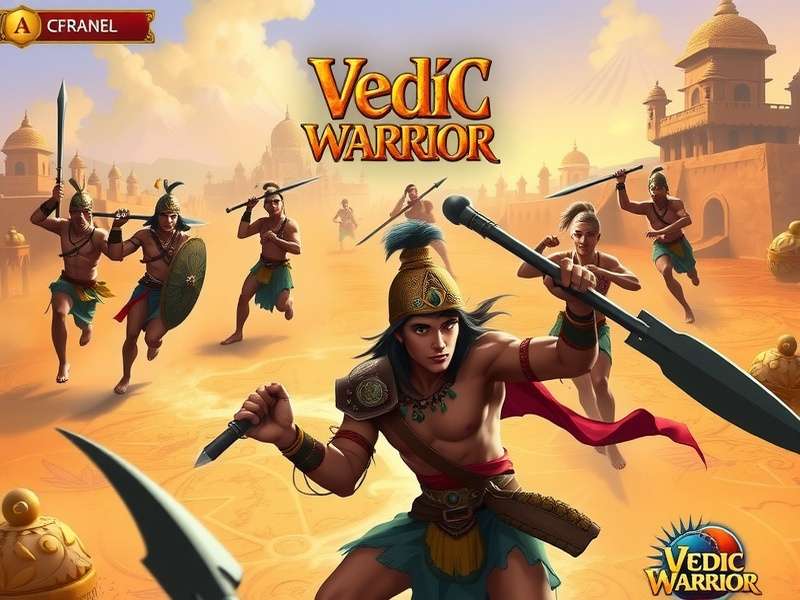 Vedic Warrior gameplay screenshot showing strategic map and unit management