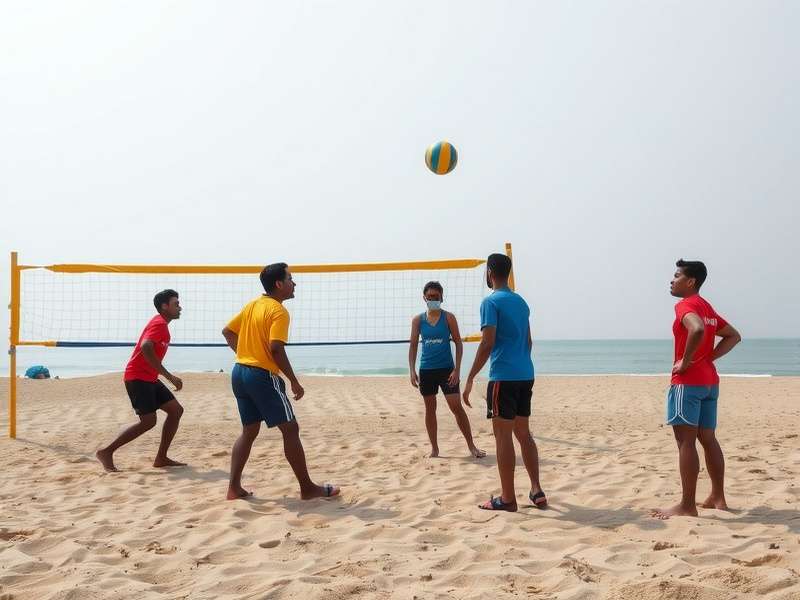 Goa Volley Youngsters technique coaching session