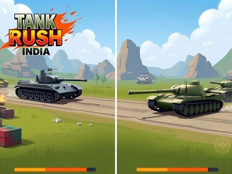 Tank Rush India strategy illustration