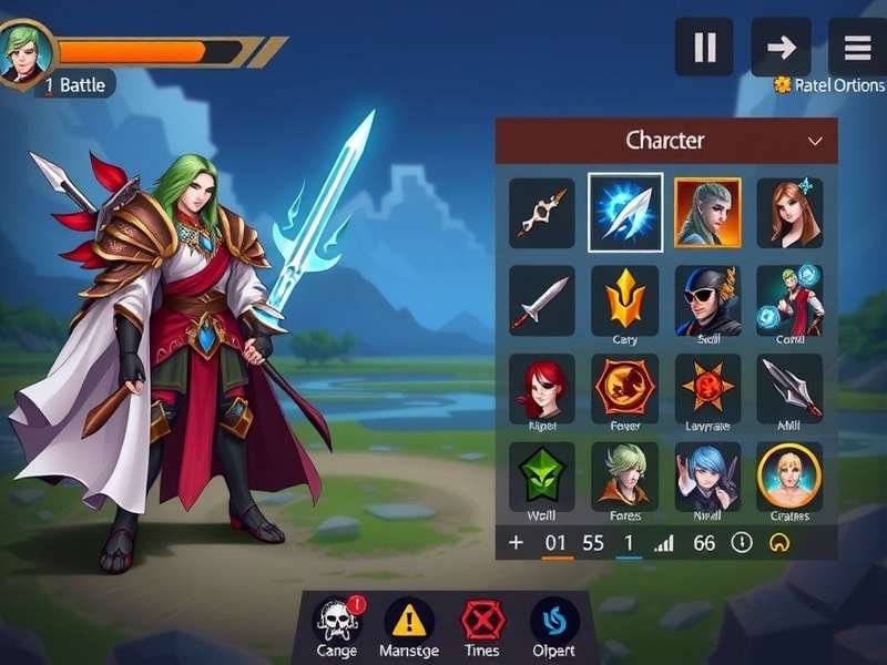 Indore Champion Chasers gameplay screenshot showing character selection