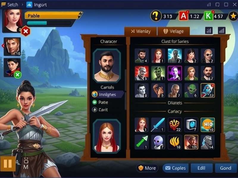 Indore Champion Chasers battle interface showing strategic options