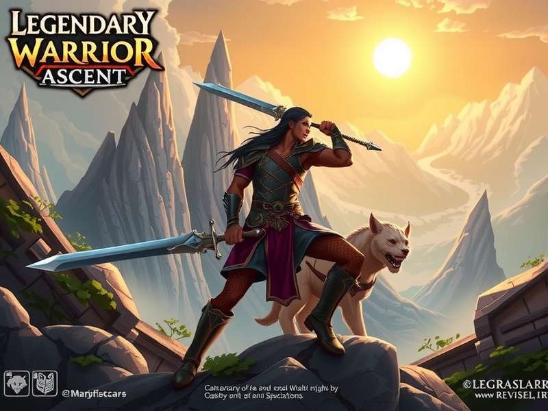 Legendary Warrior Ascent game overview showing characters and environments