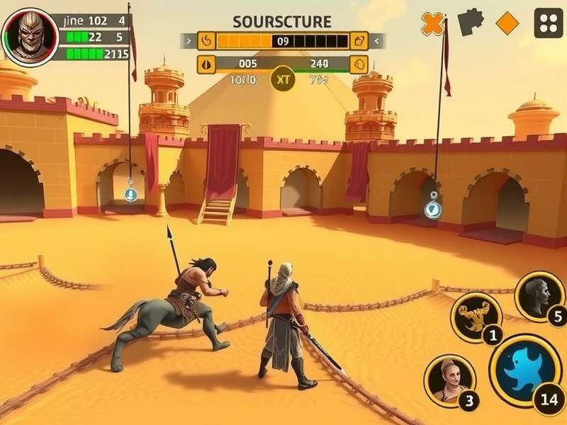 Dune Gladiator Master character customization interface