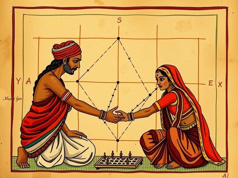 Traditional Indian family playing Kurta Duel Dominator during festival