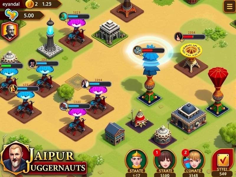 Jaipur Juggernauts endgame scenario with advanced structures