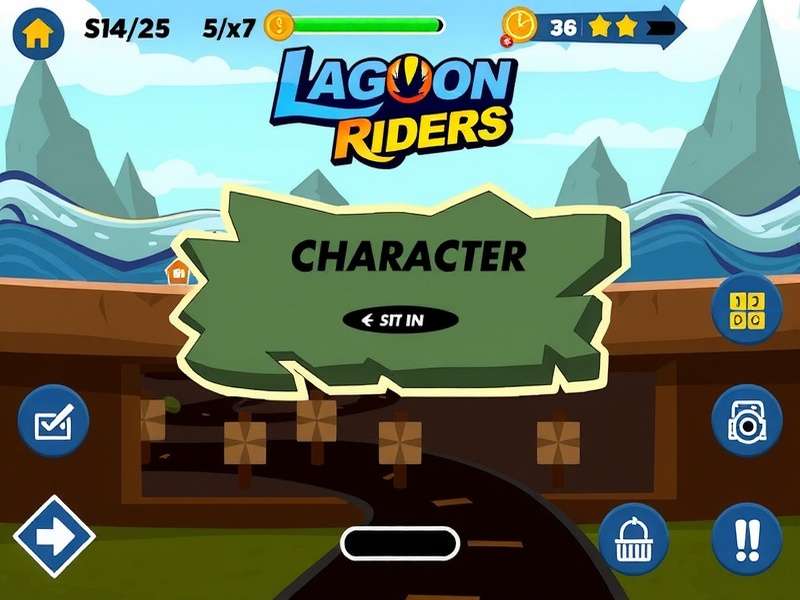 Lagoon Riders Game Screenshot