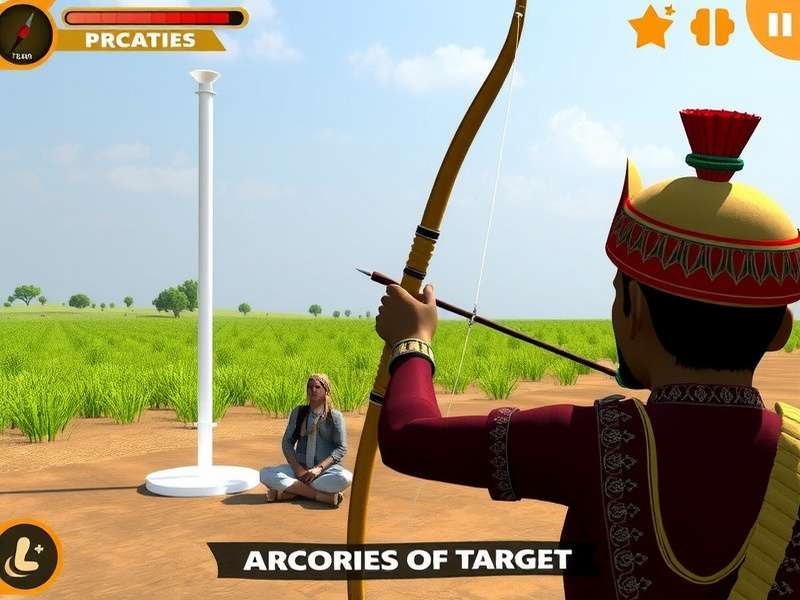 India Bow Champion archery techniques and stances demonstration