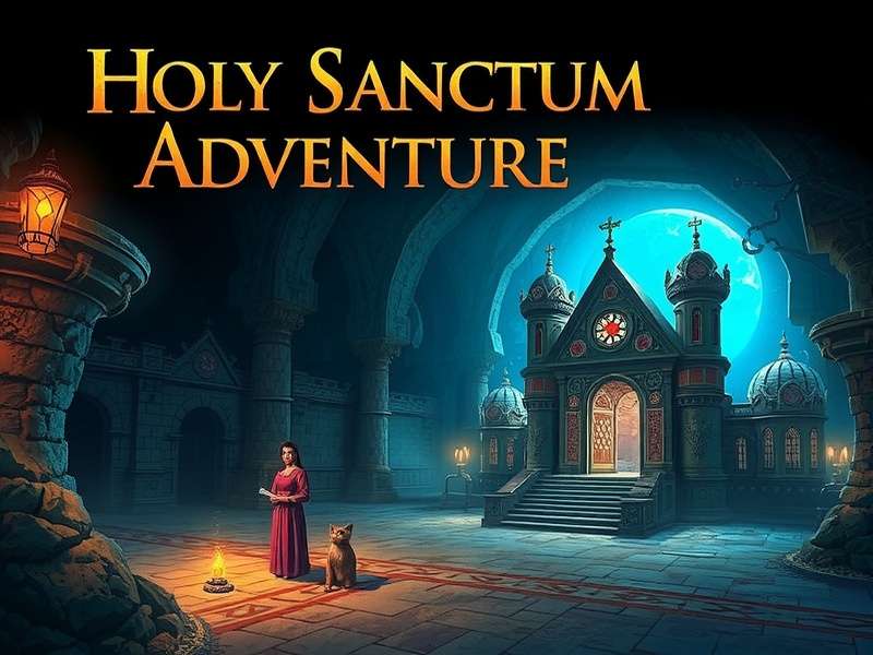 Holy Sanctum Adventure Game Cover Art