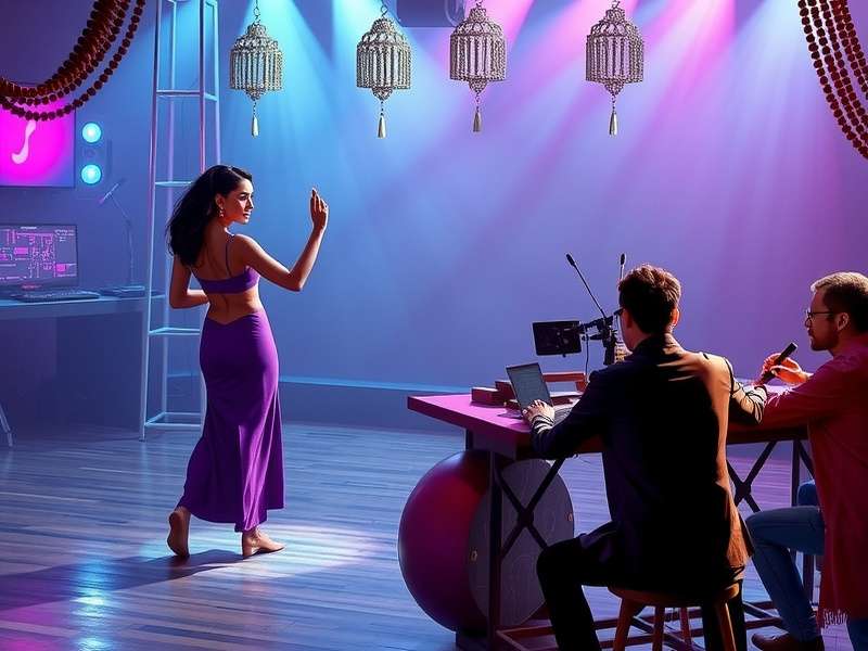 Character customization in Salsa With Bollywood Twist