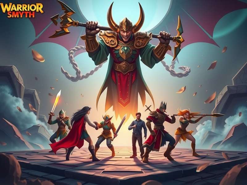 Development team working on Warrior S Myth