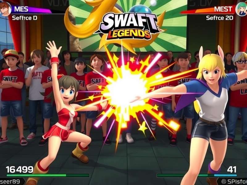 Swift Smash Legendary character selection screen