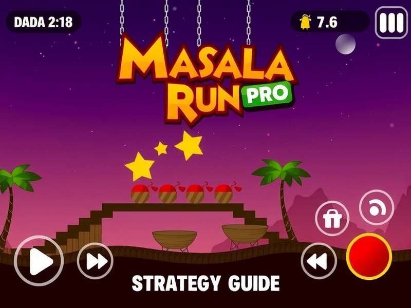 Masala Run Pro Gameplay Screenshot