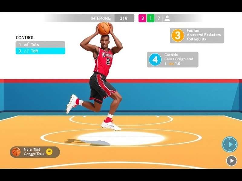 Dynamo Dribble Virtuoso gameplay screenshot showing basketball action