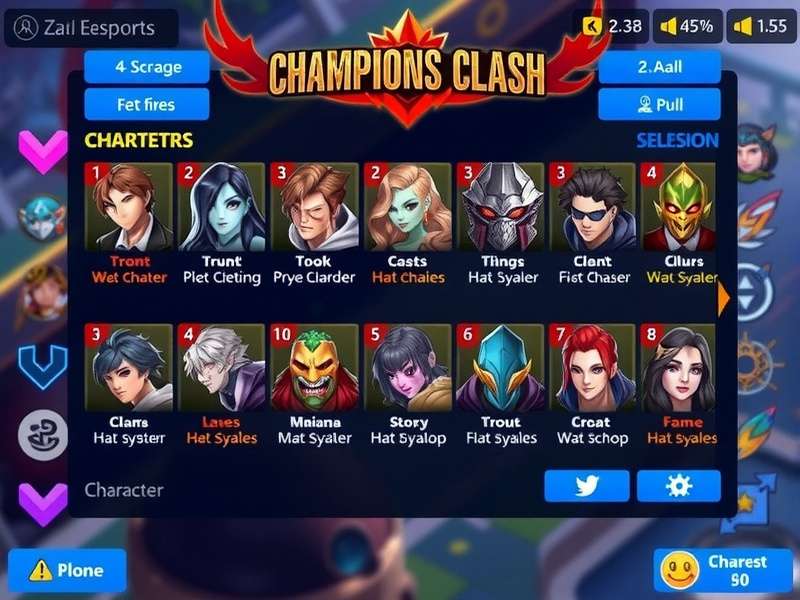 Chai Champions Clash esports tournament scene