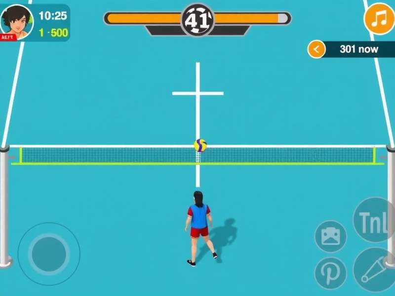 Desi Volley Star gameplay screenshot