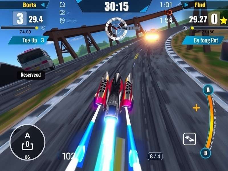 Lightning Sprint Ace vehicle customization screen showing various upgrade options