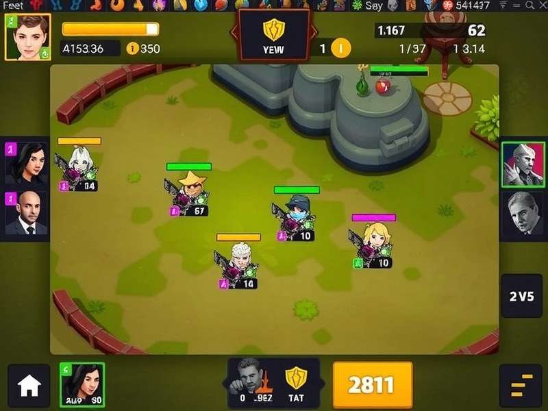 Coriander Mustard Brawl gameplay screenshot showing character selection