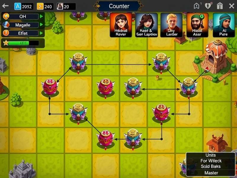 Rajputana Rush gameplay screenshot showing strategic battle