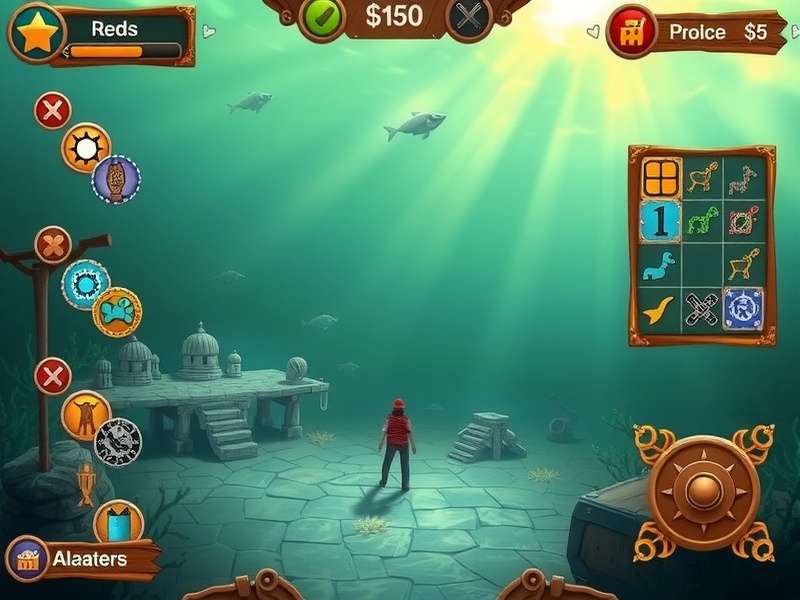 Tidal Treasure Tracker puzzle solving interface