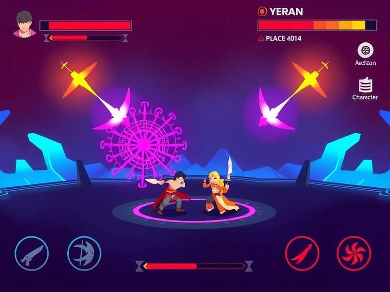 Radiant Spin Warrior character selection screen