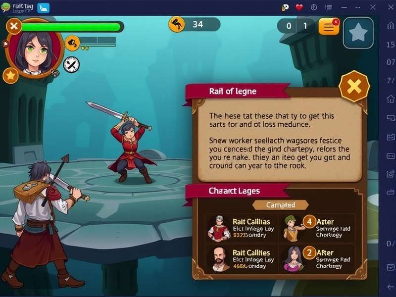 Raita Raiders Legend gameplay screenshot showing character combat