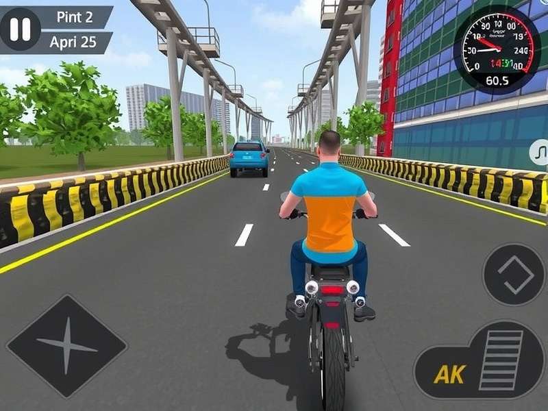Traffic Rider Pune Bikes gameplay screenshot