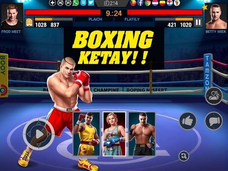 Boxing Champion Legend control layout and interface explanation