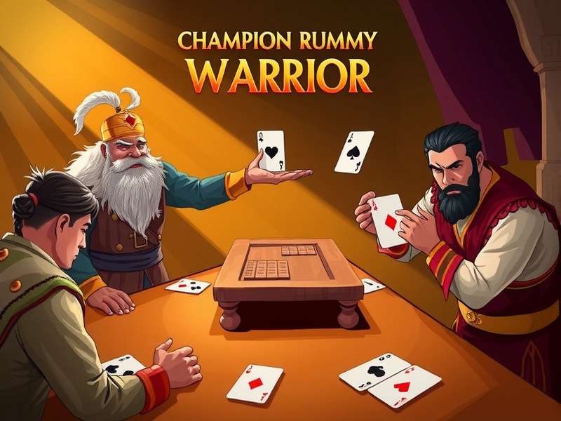 Champion Rummy Warrior gameplay illustration