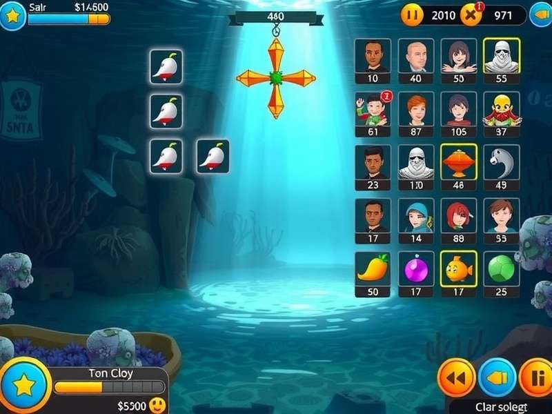 Tidal Treasure Tracker underwater exploration scene