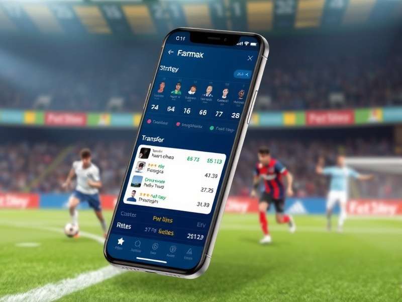 Fantasy Football India strategy dashboard showing player statistics