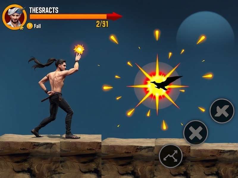 Surat Battle Hero gameplay screenshot showing action sequence
