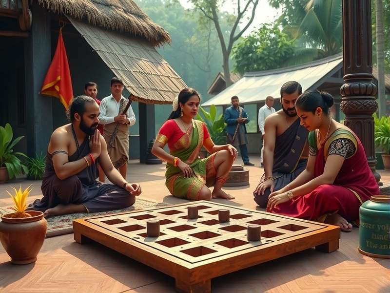 Modern digital adaptation of Tic Tac Toe Malayali on mobile device