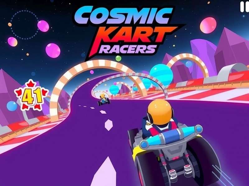Cosmic Kart Racers Game Cover