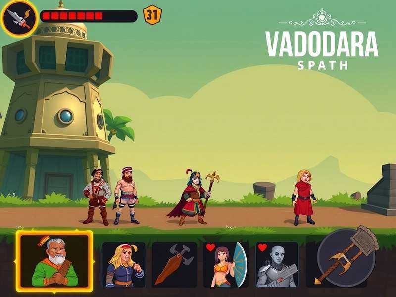 Vadodara Warrior S Path character lineup