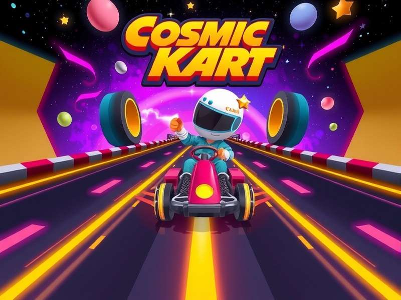 Cosmic Kart Racers Gameplay Screenshot