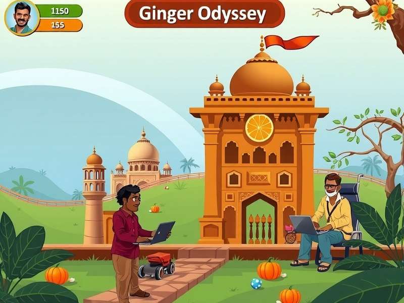 Ginger Odyssey India puzzle solving interface