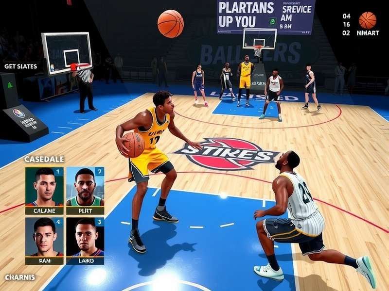 Ballin Champion X multiplayer match showing competitive gameplay